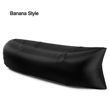 Load image into Gallery viewer, Outdoor Camping Inflatable Sofa Lazy Bag 3 Season Ultralight Beach Sleeping Bag Air Bed Lounger Sports Camping Travel Bed X1+A