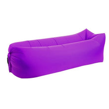 Load image into Gallery viewer, Outdoor Camping Inflatable Sofa Lazy Bag 3 Season Ultralight Beach Sleeping Bag Air Bed Lounger Sports Camping Travel Bed X1+A