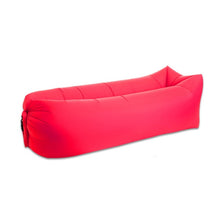 Load image into Gallery viewer, Outdoor Camping Inflatable Sofa Lazy Bag 3 Season Ultralight Beach Sleeping Bag Air Bed Lounger Sports Camping Travel Bed X1+A