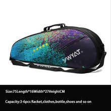 Load image into Gallery viewer, Tennis Backpack Tennis Racket Cover Bag Badminton with Shoes Compartment Thicken Waterproof Raquete Tenis Shoulder Bag Men
