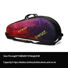 Load image into Gallery viewer, Tennis Backpack Tennis Racket Cover Bag Badminton with Shoes Compartment Thicken Waterproof Raquete Tenis Shoulder Bag Men
