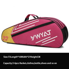 Load image into Gallery viewer, Tennis Backpack Tennis Racket Cover Bag Badminton with Shoes Compartment Thicken Waterproof Raquete Tenis Shoulder Bag Men
