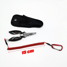 Load image into Gallery viewer, Multi-Function Fish Pliers Wire Cutter Occlusai Take Hook Open Loop Change Hook Lur Pliers
