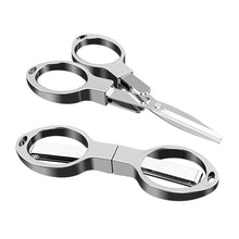 Load image into Gallery viewer, Stainless steel Fishing Line Cutter Scissors Clipper Nipper Folding Fly Fishing Cut Tool Fishing Tackle Gear
